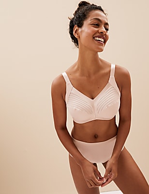 Total Support Non-Wired Full Cup Bra B-H
