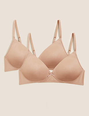2pk Non-Wired First Bras