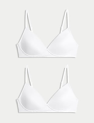 2pk Non-Wired First Bras