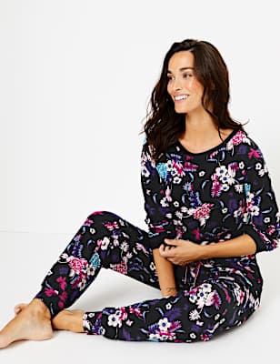 Floral Long Sleeve Pyjama Set