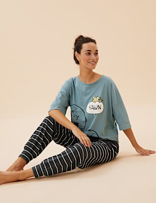 Snoopy&trade; Cotton Rich Pyjama Set