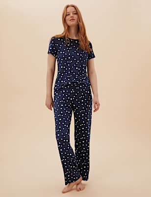 Star Print Pyjama Set