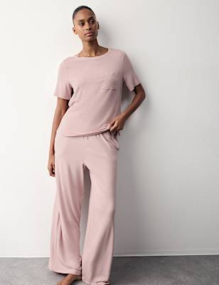 Modal Rich Short Sleeve Pyjama Top