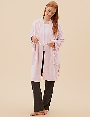 Fleece Short Dressing Gown
