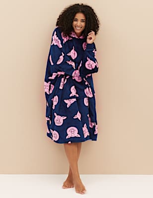 Percy Pig™ Fleece Oversized Hoodie