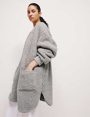 Teddy Fleece Dressing Gown
