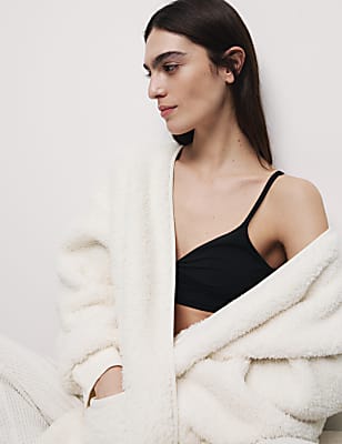 Teddy Fleece Dressing Gown