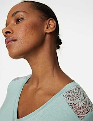 Body Soft™ Lace Trim Nightdress