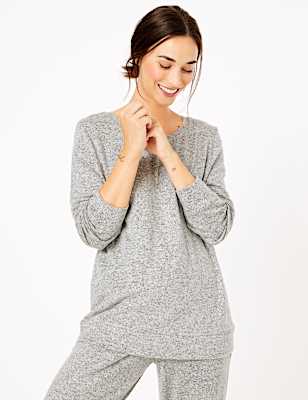 Crew Neck Lounge Top