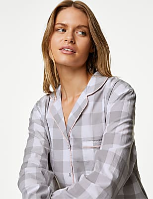 Pure Cotton Checked Nightshirt