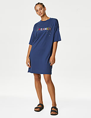 Dreamer Slogan Nightdress