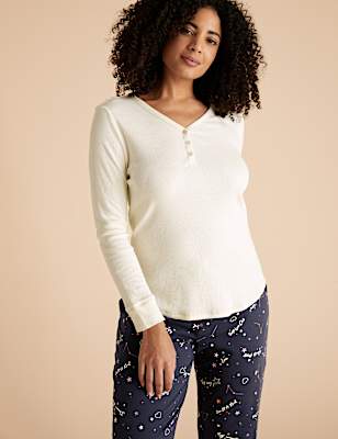 Pure Cotton Pyjama Top
