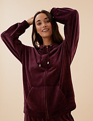 Flexifit&trade; Velour Lounge Hoodie