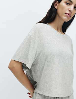 Modal Rich Ribbed Top