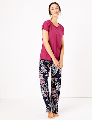 Pure Cotton Floral Pyjama Set