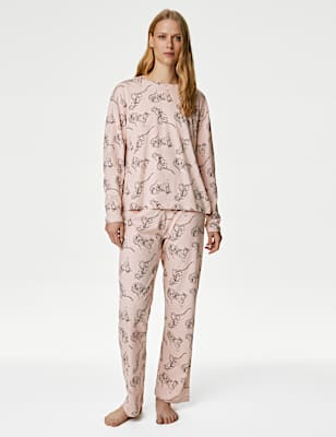 Pure Cotton Tiger Print Pyjama Set