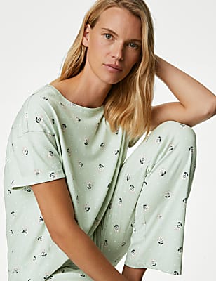 Pure Cotton Floral Pyjama Set
