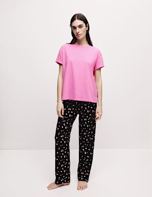 Pure Cotton Printed Pyjama Set