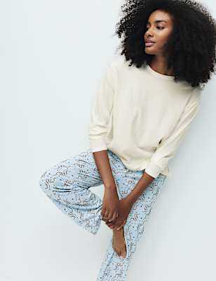 Pure Cotton Printed Pyjama Set