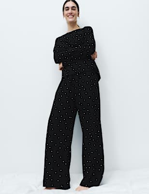 Pure Cotton Printed Pyjama Set