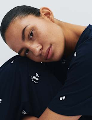 Pure Cotton Printed Pyjama Set