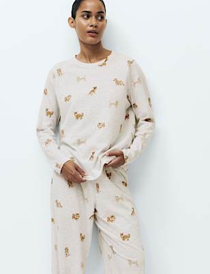 Pure Cotton Printed Pyjama Set