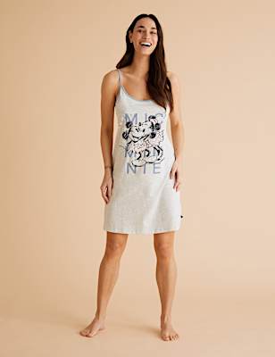 Mickey Mouse&trade; Cotton Print Chemise