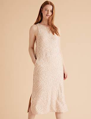 Flexifit™ Animal Print Lounge Dress