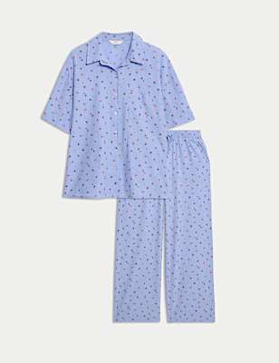 Cool Comfort™ Slub Floral Pyjama Set
