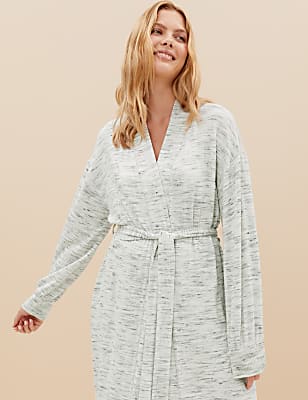 Body Soft&trade; Cosy Knit Long Dressing Gown