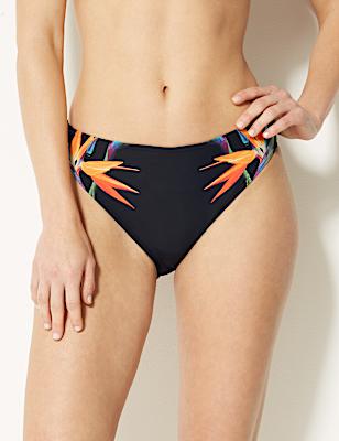 Birds of Paradise High Leg Bikini Bottoms