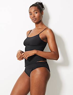 Scoop Neck Tankini Top