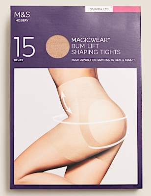 15 Denier Magicwear&trade; Matt Body Shaper Tights