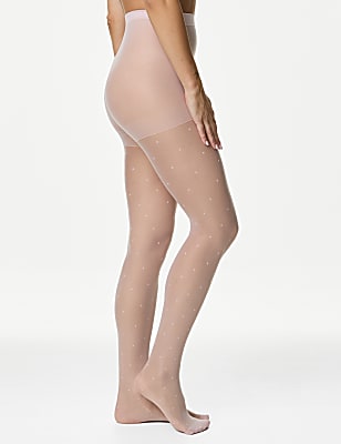 20 Denier Sheer Spot Tights