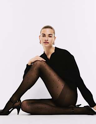 20 Denier Sheer Spot Tights