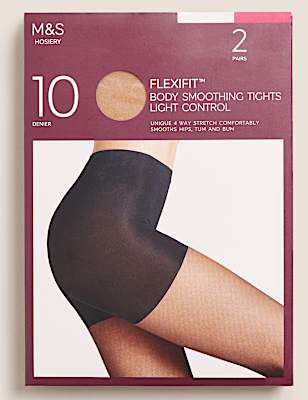 Flexifit&trade; 10 Denier Light Control Tights