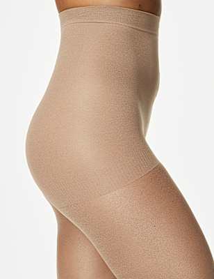 5pk 15 Denier Body Shaping Shine Tights