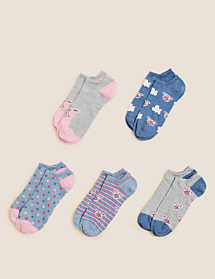 5pk Cotton Rich Percy Pig&trade; Trainer Liners&trade;