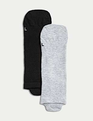 2pk Cotton Blend Yoga Socks