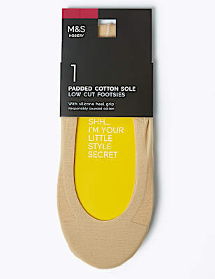 Cotton Low Cut Footsies