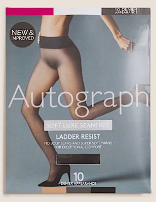 10 Denier Soft Luxe Seamless Tights