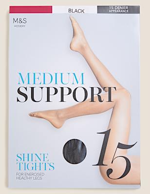 15 Denier Medium Support Tights