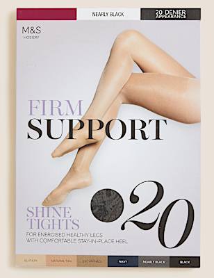 20 Denier Firm Support Tights