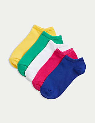 5pk Cotton Rich Trainer Liner Socks&trade;
