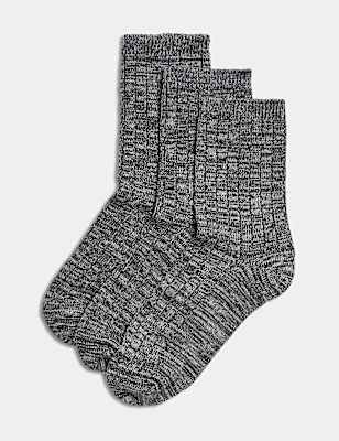 3 Pack Thermal Sumptuously Soft&trade;  Socks