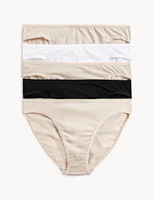5 Pack Cotton Mix Knickers