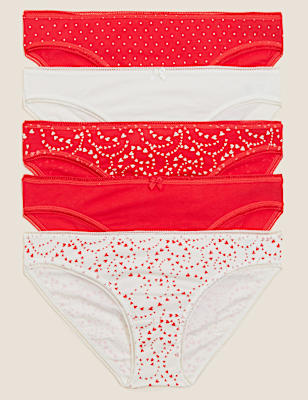 5 Pack Cotton Mix Knickers
