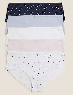 5 Pack Cotton Mix Skinny Fit Knicker