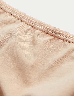 5pk Cotton Rich Brazilian Panty