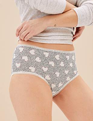 Pack 5 Cotton Mix Knickers